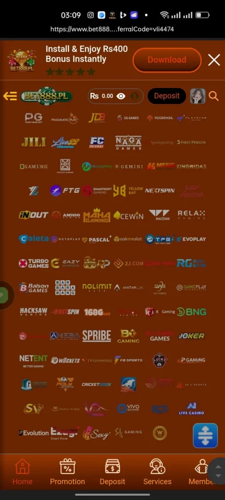 Bet888 Game Alliances