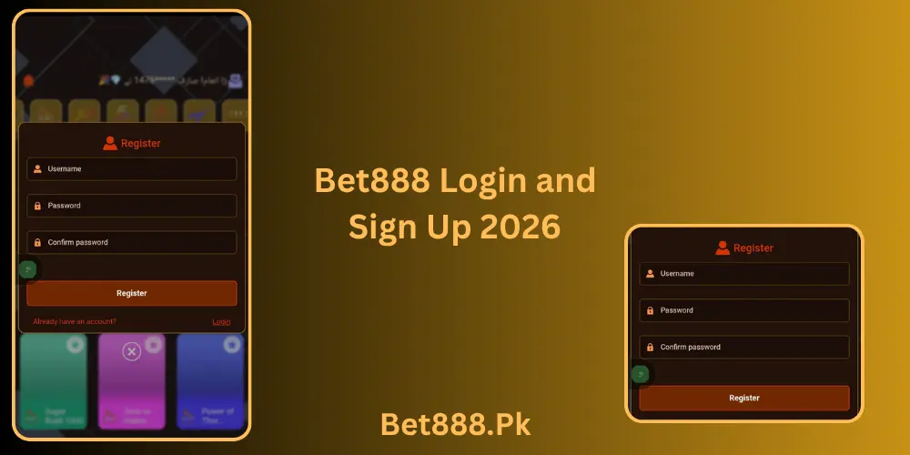 Bet888 Login And Register